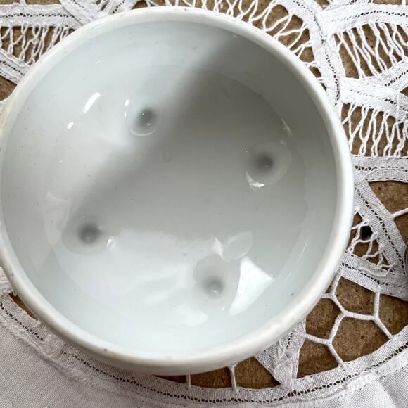 25th Anniversary Dish bowl with lid & glass hanging decor Vintage - Picture 4 of 7